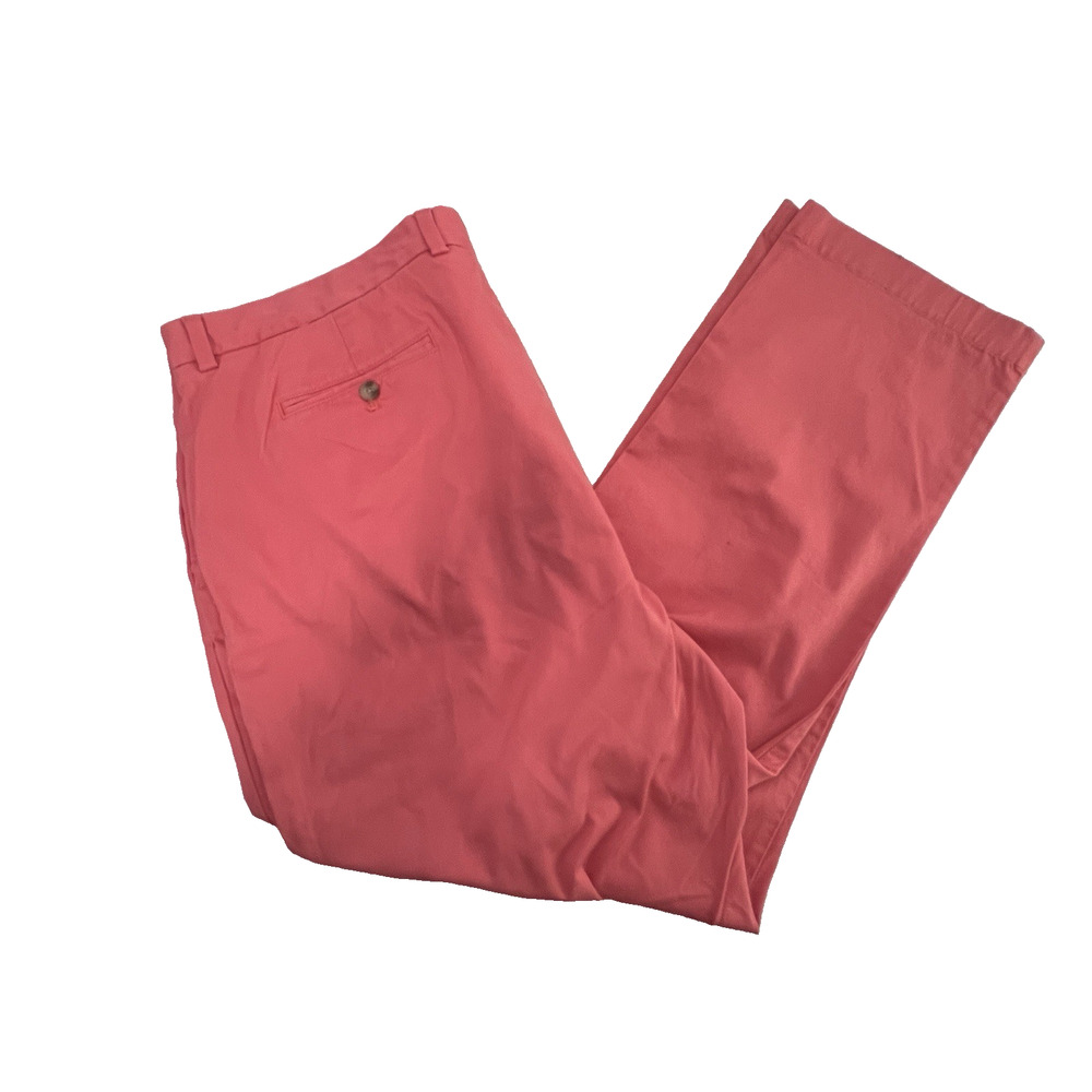 Vineyard Vines Breaker Pant Men 42 x 30 Jetty Red Colorful Preppy Beach Resort
